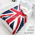 oversized USA flag coral fleece throw blanket 60*80inch